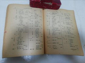 北京话单音词词汇 （陆志韦 编著， 人民出版社1951年初版4千册）2023.11.23日上