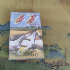 奔马 观赏娱乐扑克 未拆封