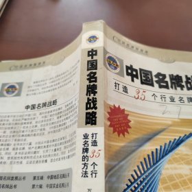 中国名牌战略:打造35个行业名牌的方法