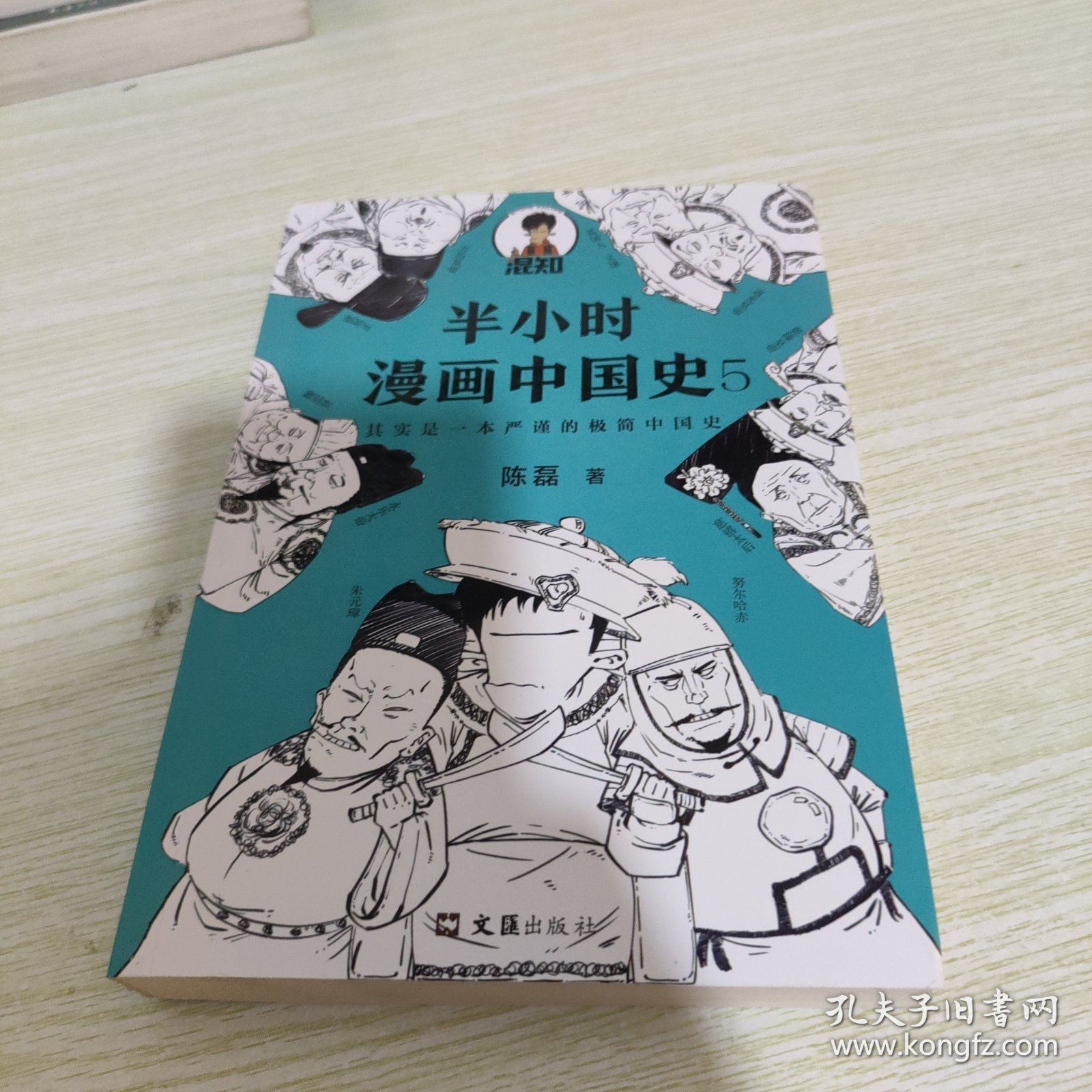 半小时漫画中国史5（中国史大结局！笑着笑着，大清就亡了！漫画科普开创者混子哥陈磊新作！其实是一本严谨的极简中国史！）