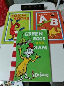 DR.SEUSS'S ABC、FOX IN SOCKS By Dr.Seuss（3本合售）
