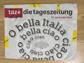 Die Tageszeitung 2022年9月27日 只有1-8版