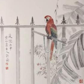 孙刚 可合影 小品花鸟 贾广健工作室