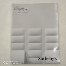 Sotheby’s  Arte Moderna E Contemporanea  Milano 25 E 26 Novembre 2014