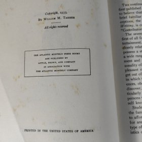 ESSAYS AND ESSAY WRITING（馆藏）精装 32开 1933年版