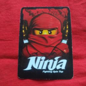 Ninja忍者卡英文卡