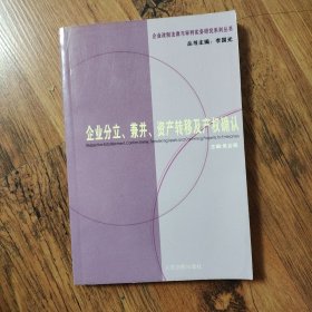 企业的分立、兼并、资产转移及产权确认（企业改制法律与审判实务研究系列丛书）