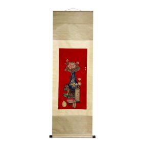 手绘（花卉博古牡丹）