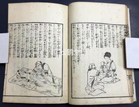 《按腹图解》1册全，和刻本，文政10年，1827年版，中医汉医导引疗法，腹部按压按摩疗法稀见著作，内分家法导引三术图解，伏人疗术图解，家法按腹十三术图解，小儿按腹图解，孕妇按腹图解，自行按腹图解，收神术，归元术等部分，并含大量精美木版插图等，画工为村田嘉言。