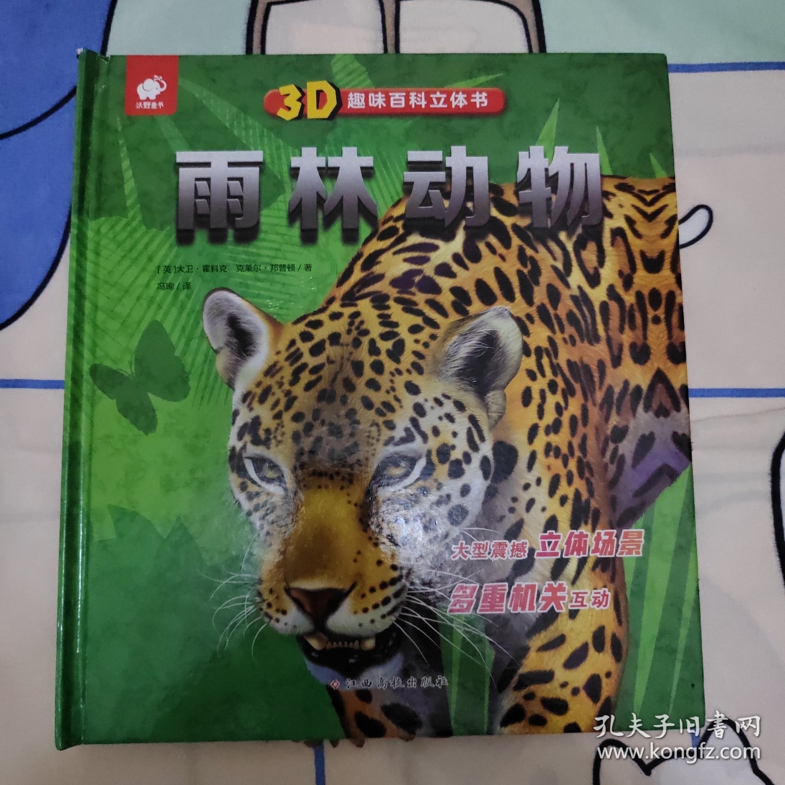 3D趣味百科立体书雨林动物