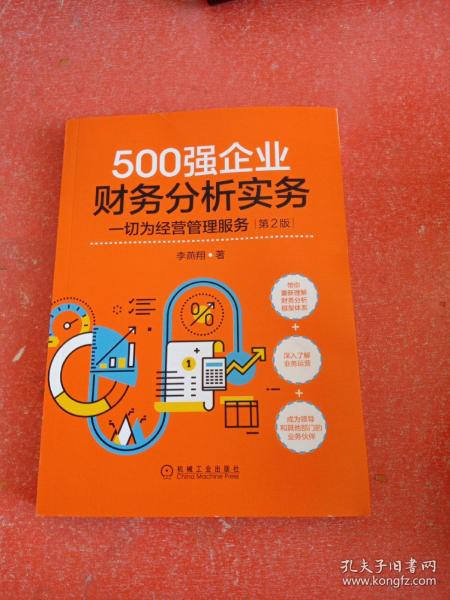 500强企业财务分析实务：一切为经营管理服务 第2版