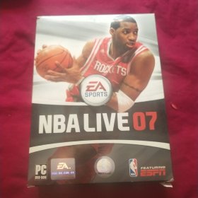 NBALIVE07——北京银冠电子电脑CD光盘 ，游戏CD，标准型光盘，1DVD(硬精装)