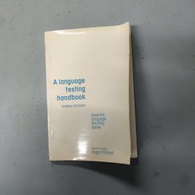 A language testing handbook 语言测试手册