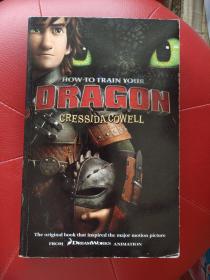 How To Train Your Dragon  (英文原版 插绘本) 英国印制  稀见版