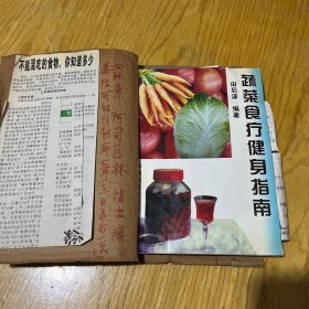 蔬菜食疗健身指南 批注及贴健康剪报