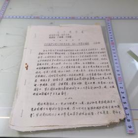 中共潮埠公社七大队1973年整改规划（破损资料三页）