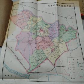 天津市南郊区地名图