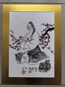 谢志高人物作品