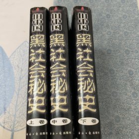 旧中国黑社会秘史 上中下