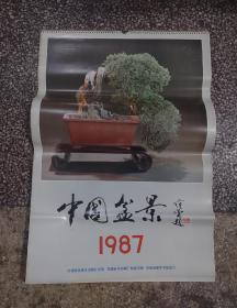 1987年挂历中国盆景