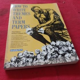 HOW TOWRITETHEMESANDTERMPAPERSTHIRD EDITION