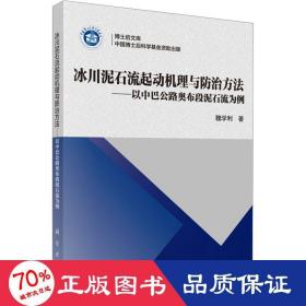 冰川泥石流起动机理与防治方法——以中巴公路奥布段泥石流为例