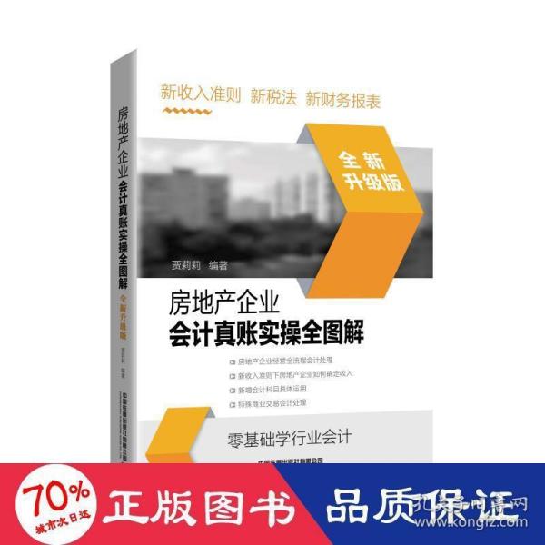 房地产企业会计真账实操全图解（全新升级版）