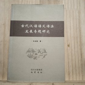 古代汉语语义语法发展专题研究