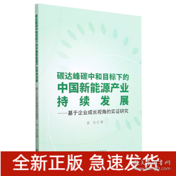 碳达峰碳中和目标下的中国新能源产业持续发展--基于企业成长视角的实证研究