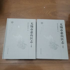 无锡市惠山区志 (精装上下册 ）附带一光盘