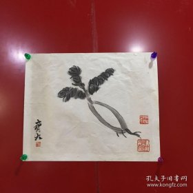 齐白石 国画  印刷