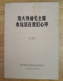 伟大领袖毛主席永远活在我们心中（三）