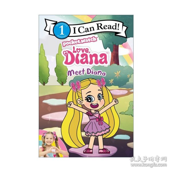 Love, Diana: Meet Diana 戴安娜的故事  I Can Read level 1分级阅读