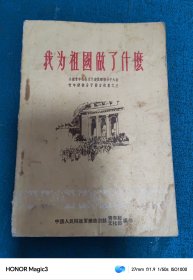 我为祖国做了什么（1955年）