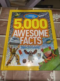 5,000 AWESOME FACTS（英文原版，5000件可怕的事实）