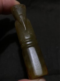 旧藏老和田玉糖玉翁仲