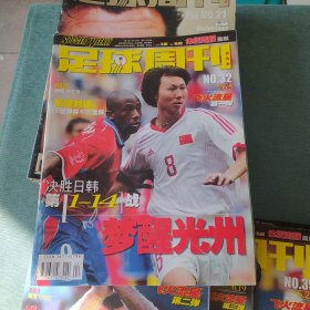 足球周刊2002年总第21期-48期 含足球周刊飞火流星第一弹 第二弹 第三弹 第四弹 第五弹 （缺第30 31期合刊一册）（无赠品）