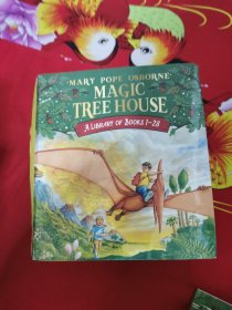 Magic Tree House 1-28 Boxset 神奇树屋合辑（1-28册）缺第四册，27本合售，书架4