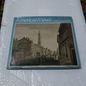 绘画中的美国城市 1564-1883 大型画册 American Views： Prosprcts and Vistas 英文原版书