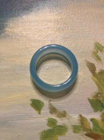 清代海蓝宝戒指