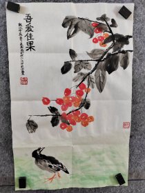 朱威写意花鸟