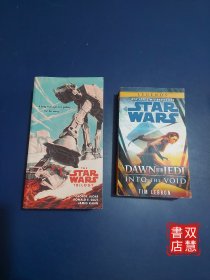Star Wars Trilogy，2本合售，实际书籍如图