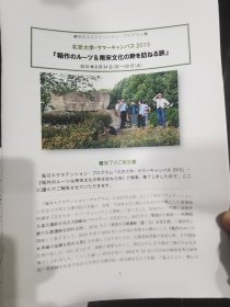 日文考古-北京大学：中国古代史.中原考古学、河西走廊、草原.王朝遗迹、西安考古视察、南宋文化、行程单1张（2010-2015年、缺2013年）