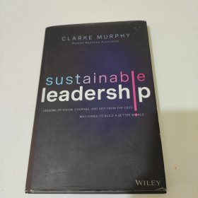 sustainable leadership (英文原版书作者签名本见图)