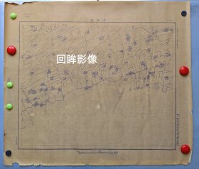 民国上海郊县地图系列6：龙华区南部及上海县北部（石家衖 ）