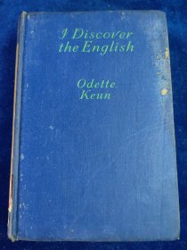 I DISCOVER THE ENGLISH（馆藏）精装 32开 1934年版