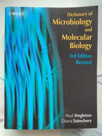 现货 Dictionary of Microbiology and Molecular Biology    英文原版  微生物学与分子生物学词典 辛格尔顿 赛恩斯伯里