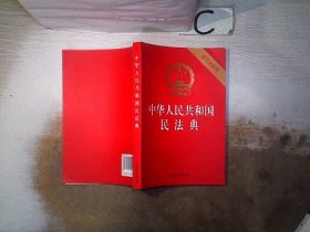 中华人民共和国民法典（32开压纹烫金附草案说明）2020年6月