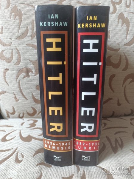 伊恩 克肖《希特勒传》精装两卷本全 Hitler a biography including Hubris 1889-1936 and Nemesis 1936-1945 by Ian Kershaw