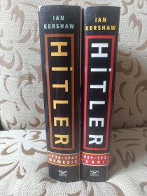 伊恩 克肖《希特勒传》精装两卷本全 Hitler a biography including Hubris 1889-1936 and Nemesis 1936-1945 by Ian Kershaw